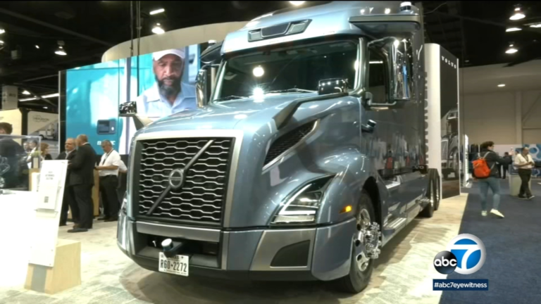 Trucking industry developing tech to go green in California