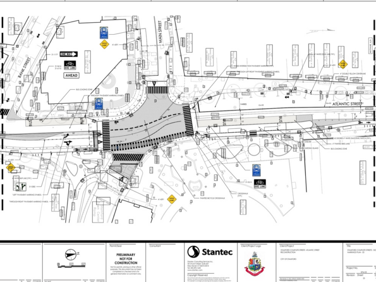 Stamford Aims To Make Atlantic Street Safer, More Complete