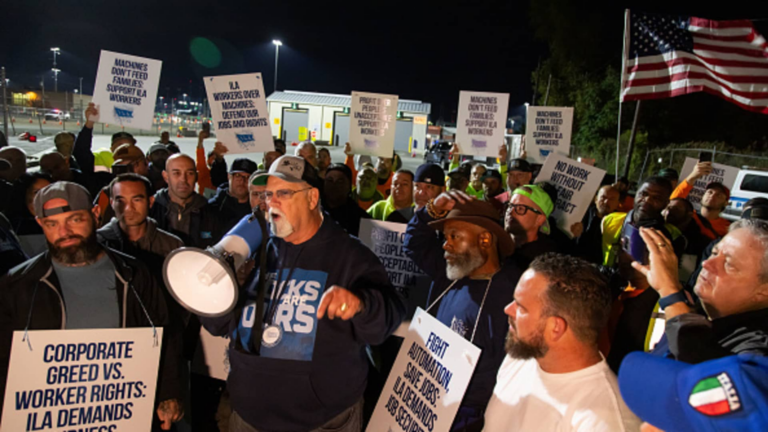 This is the key group of stocks to watch if the port strike drags on