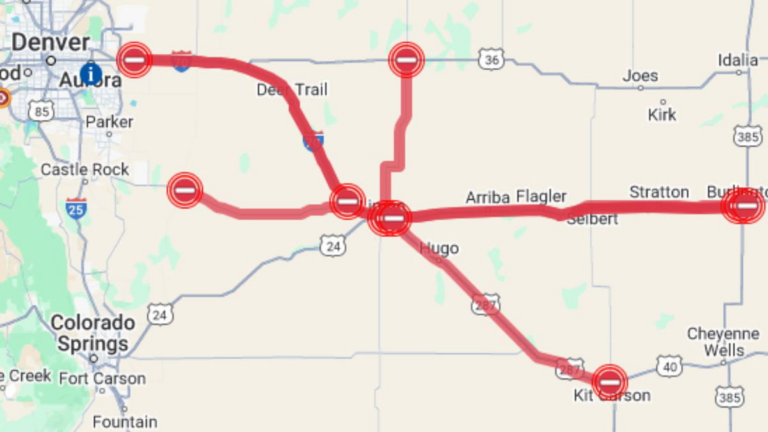 WEATHER ALERT: Large portion of I-70 closed due to safety concerns