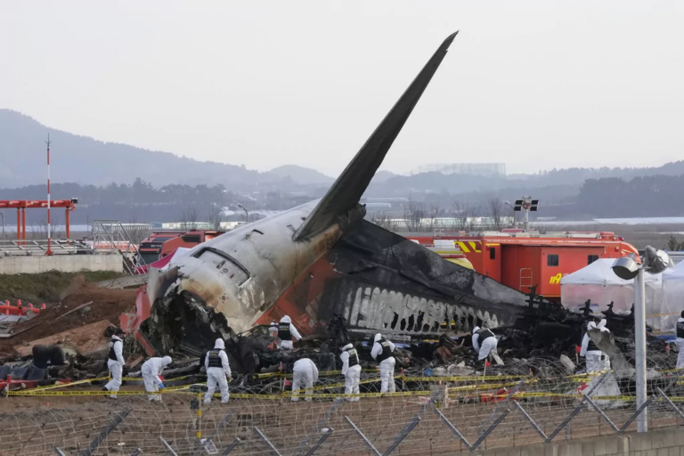 Black boxes from South Korea plane crash failed to record final minutes, officials say