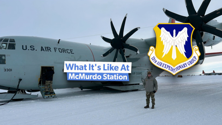 Guardsman Shares What It’s Like Commanding The 13th Air Expeditionary Group At McMurdo Station In Antarctica