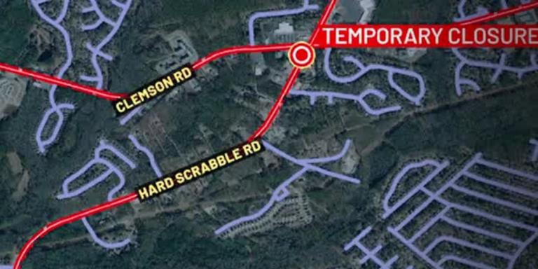 SCDOT announces temporary night closures for Hardscrabble Road Widening Project