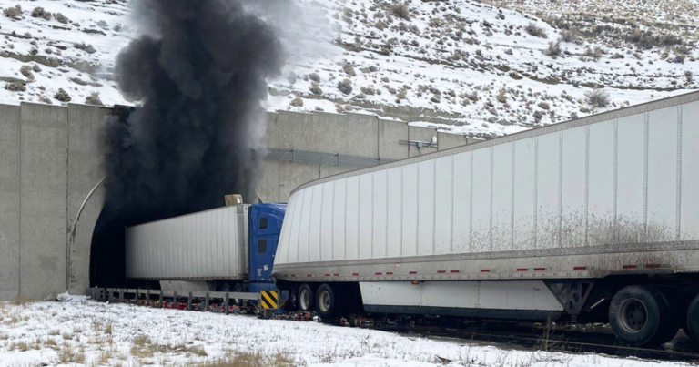 2 dead in Wyoming highway tunnel pileup that closed major east-west interstate