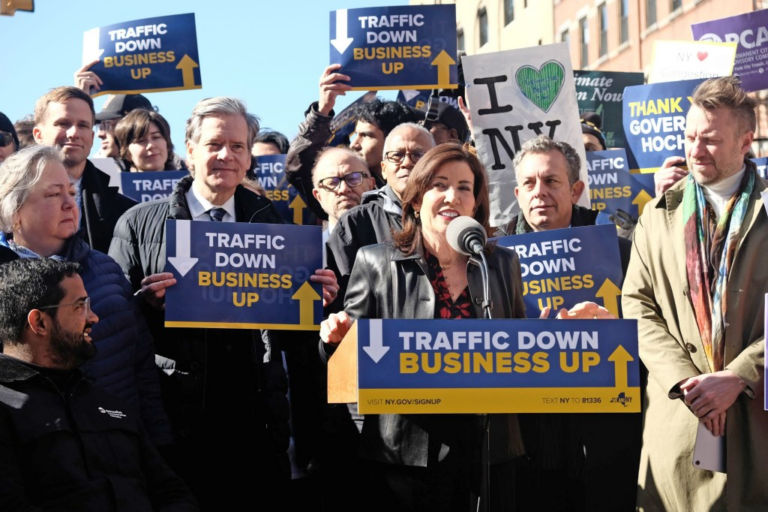 Gov. Hochul takes congestion pricing victory lap as Trump delays deadline