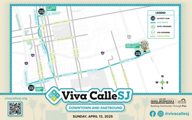 Highway 101 off-ramps at Story Road to be closed for Viva CalleSJ