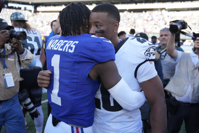 Eagles paraded around in NFL prime time as Giants await schedule