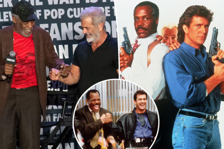 ‘Lethal Weapon’ co-stars Mel Gibson, Danny Glover reunite
