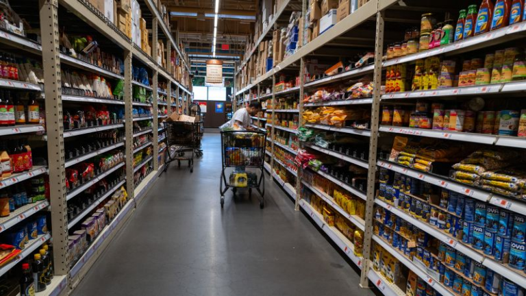 A break in the trade clouds lifted consumers’ spirits in May