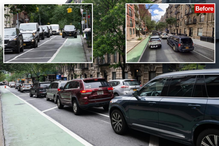 Bike lane changes cause headaches for NYC drivers trying to avoid congestion tolls