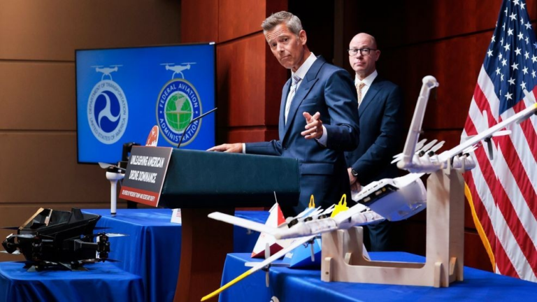 Transportation Department pushes for drones to transform delivery industry