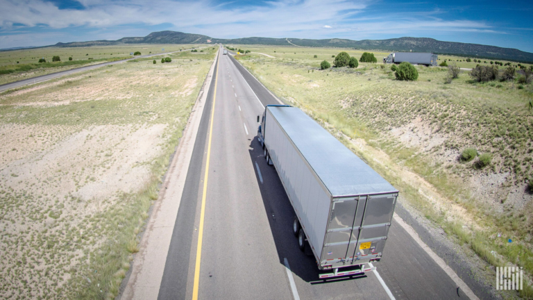 For-Hire Trucking Index shows fourth month of volume declines