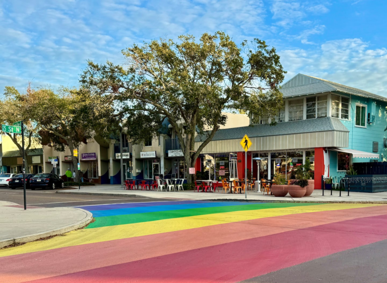 Across the land, rainbow crosswalks face orders to erase ‘asphalt art’