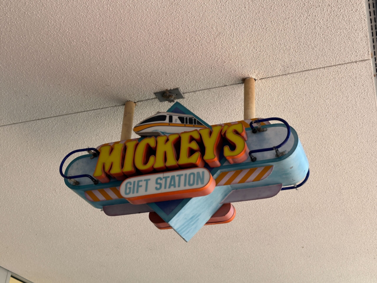 Mickey’s Gift Station Removed From Transportation and Ticket Center Over 5 Years After Closure