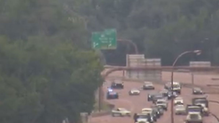 Ramp to Highway 24 from I-25 southbound closed due to crash