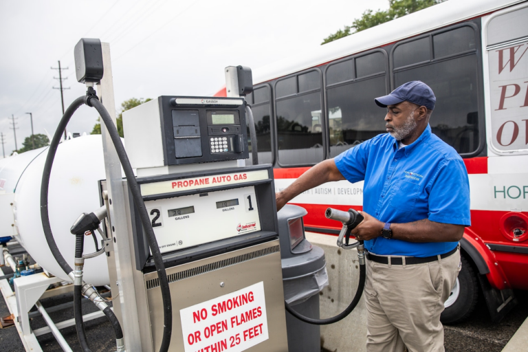 Propane power: A quiet innovation revolutionizes transit for Michigan’s most vulnerable