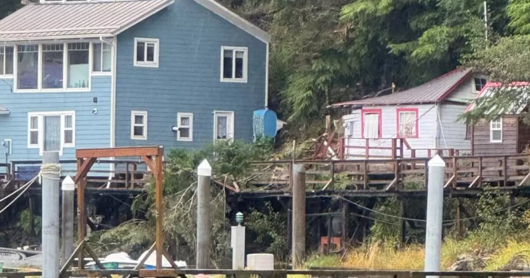 Residents assess damage after landslides and high winds hit Elfin Cove