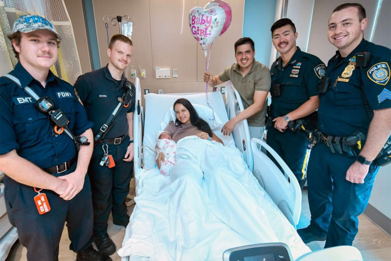 Couple Welcomes Baby on the Side of the Road During Rush Hour Traffic in N.Y.C.