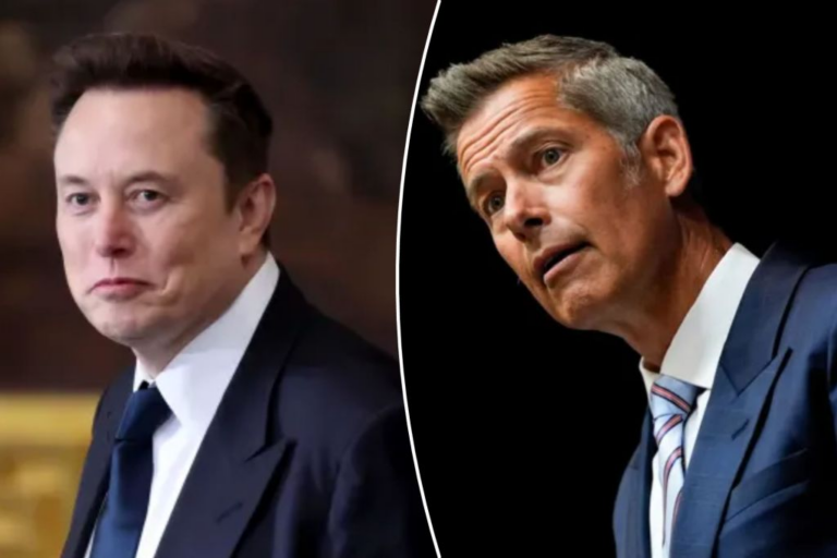 Musk says Trump transportation chief ‘Sean Dummy’ trying to ‘kill’ NASA