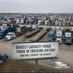 Biggest Capacity Purge in Trucking History: Who Will Survive the Shakeup?