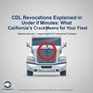 CDL Revocations Explained in Under 3 Minutes: What California's Crackdown Means for Your Fleet