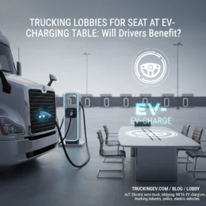 Trucking Lobbies for Seat at EV-Charging Table: Will Drivers Benefit?