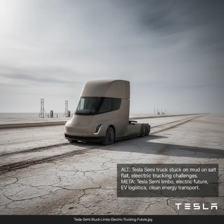 Tesla's Semi Stuck in Limbo: Is the Promise of Electric Trucking Still Alive?