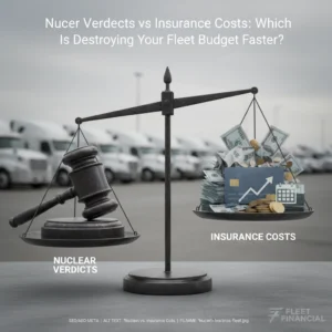 Nuclear Verdicts vs Insurance Costs: Which Is Destroying Your Fleet Budget Faster?