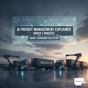 AI Freight Management Explained in Under 3 Minutes: Arkansas DOT's Game-Changing Solution