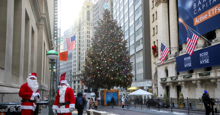 Stock Market Today: Futures Decline As 2025 Struggles to Finish Year on High Note