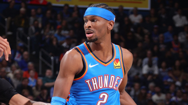 Shai Gilgeous-Alexander’s Thunder defeat Victor Wembanyama’s Spurs on a seven-game night