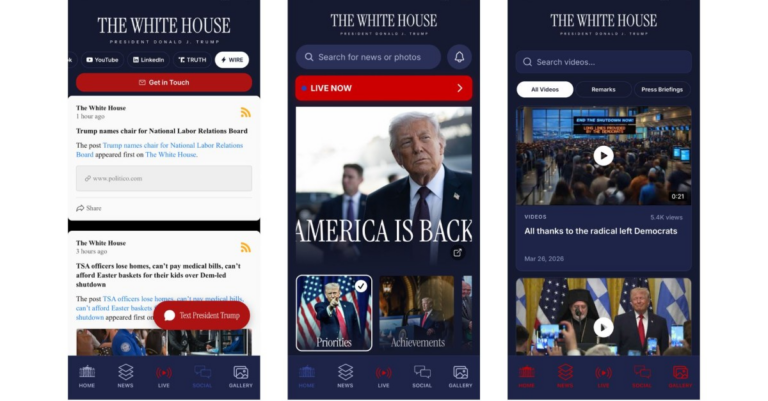 What’s inside the White House app?