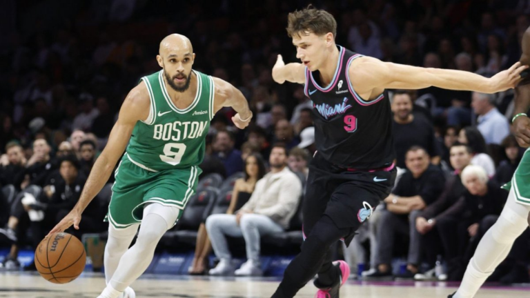 Live updates: Celtics look to complete season sweep of Heat