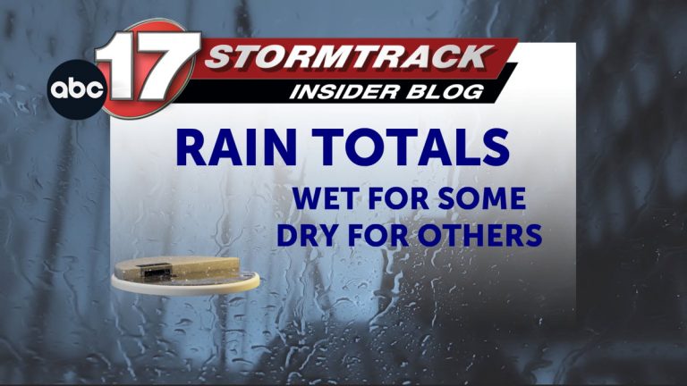 Insider Blog: Slow and steady rainfall has left some with rain in the gauge while many remain dry